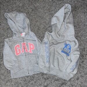 GAP Gray Kids Hoodie Bundle